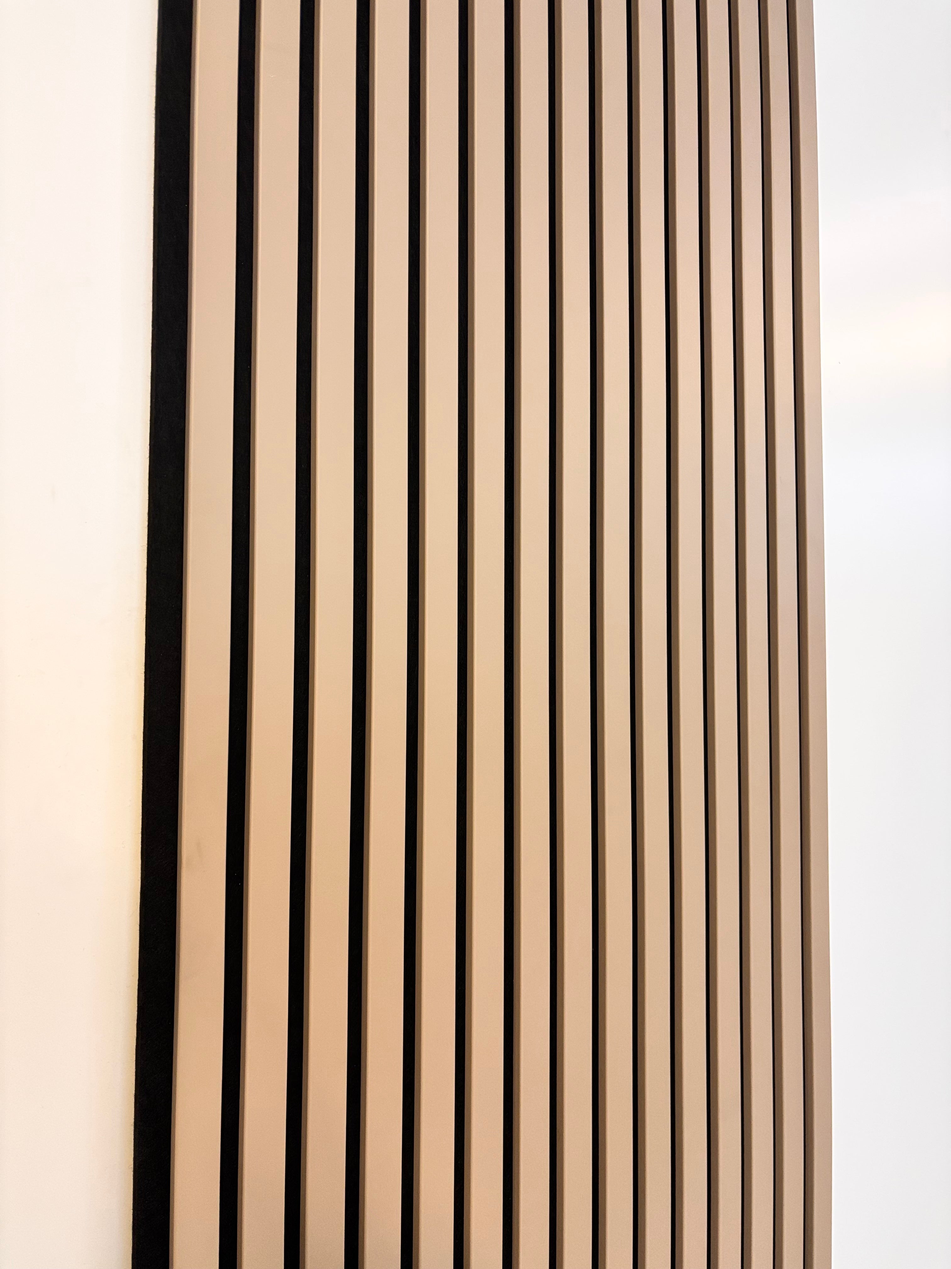 Akustikpanel - Rökt ekfolie