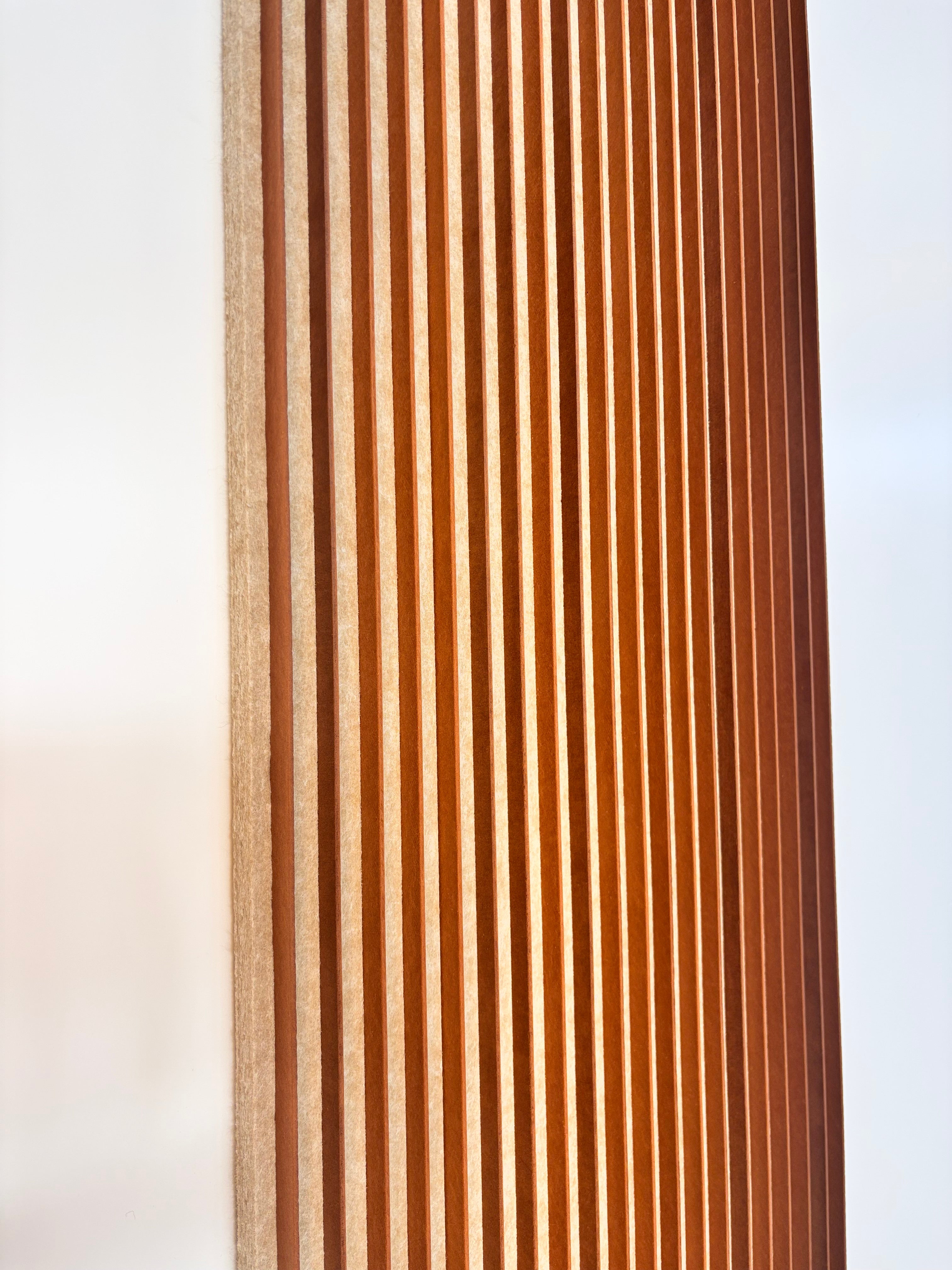 VertiLine - Rust & Beige