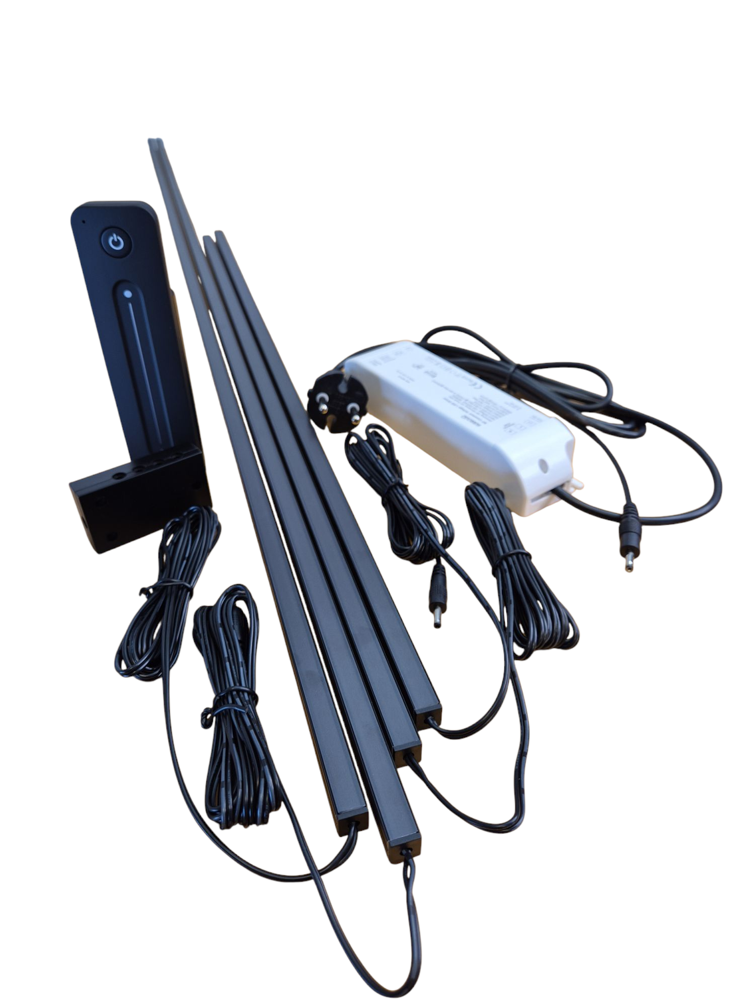 LED Lys sæt til Akustikpaneler - 2 x 60 cm og 2 x 120 cm LEDskinne (Dæmpbar)