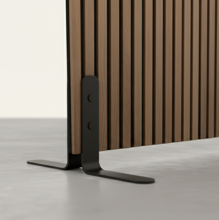 Skillevæg Egetræ Enkeltmodul- 180x 56 cm